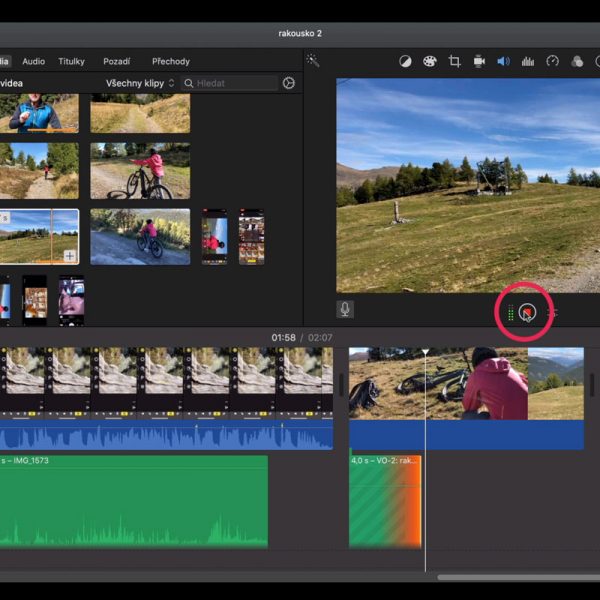 Střih videa v iMovie - online kurz