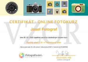 certifikát online kurz