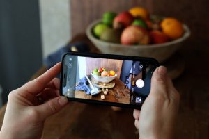 Fotografování jídla mobilem