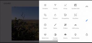 Aplikace iPhone SnapSeed